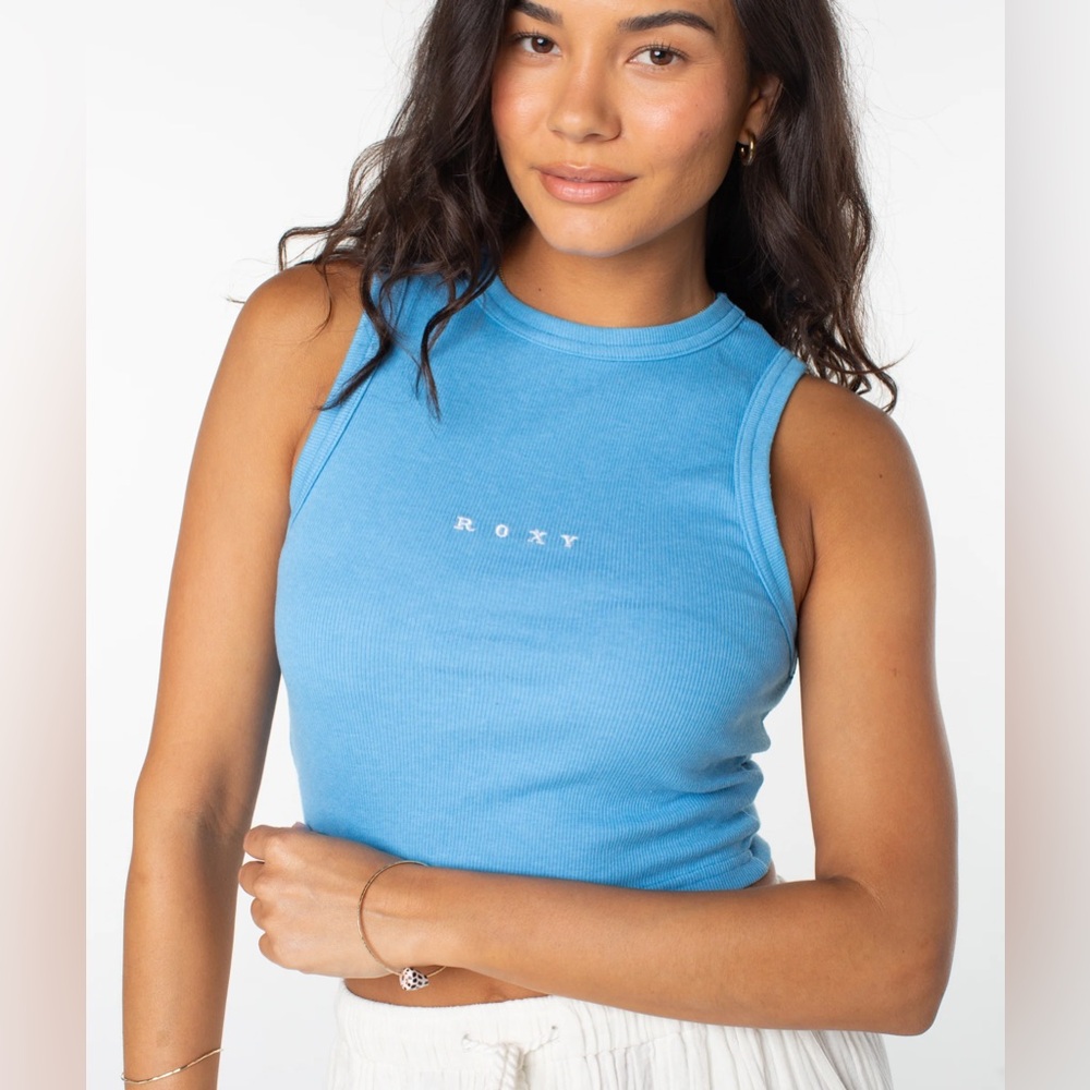 Roxy Roxify Turquoise Sleeveless Tank Top‎ Size XS